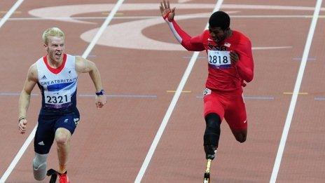 Peacock beat Browne and Oscar Pistorious in the Paralympic final