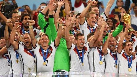 Germany won the 2014 Fifa World Cup