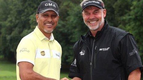 Jeev Milkha Singh and Darren Clarke are relishing their roles as captains in the EurAsia Cup