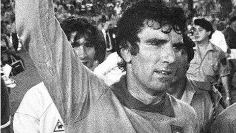 Former Juventus and Italy goalkeeper Dino Zoff