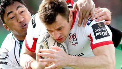 British and Irish Lions wing Tommy Bowe has made 138 appearances for Ulster