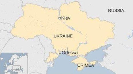 Ukraine map