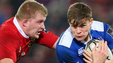 Garry Ringrose set up Leinster's first try scored by Isa Nacewa