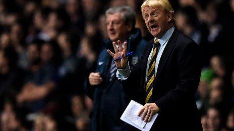 Roy Hodgson and Gordon Strachan