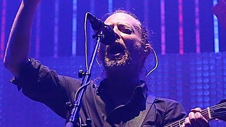 Radiohead singer Thom Yorke