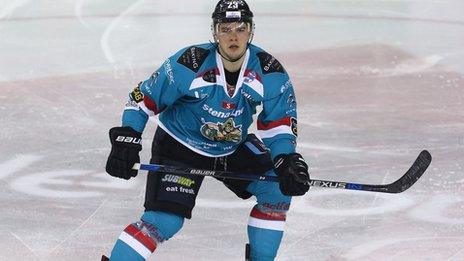 Mitch Ganzak secured two points for the Giants with his late goal against Coventry