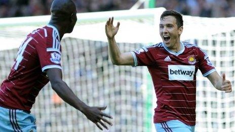 West Ham celebrate