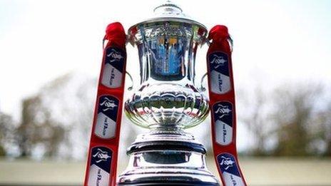 The FA Cup trophy