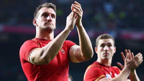 Sam Warburton and George North