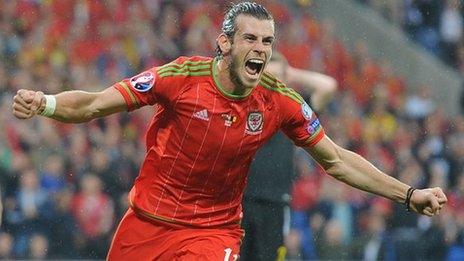 Gareth Bale and Aaron Ramsey