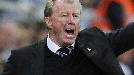 Newcastle boss Steve McClaren