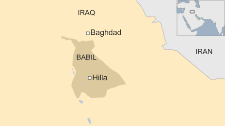 Iraq map