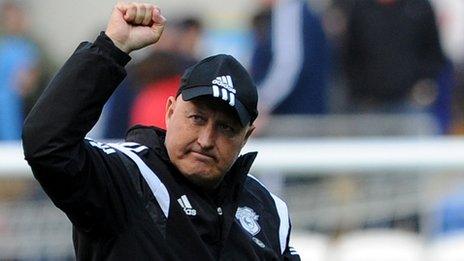 Cardiff City manager Russell Slade