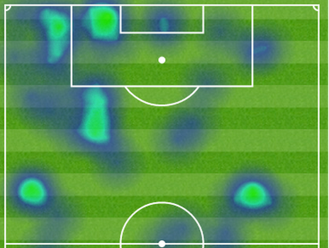 Dele Alli heat map