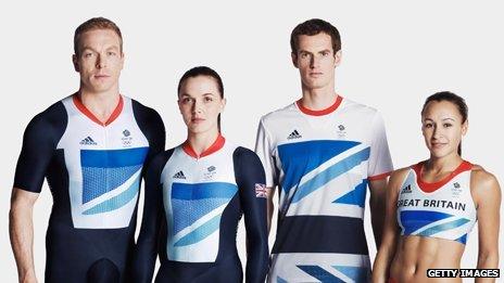 Chris Hoy, Victoria Pendleton, Andy Murray, Jessica Ennis