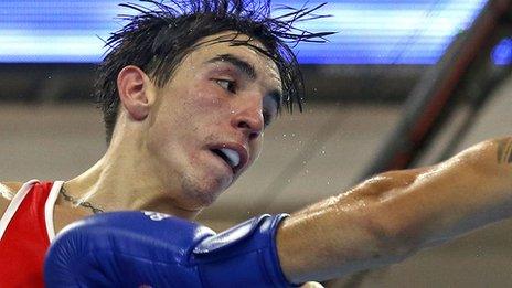 Michael Conlan beat Francesco Maietta of Italy