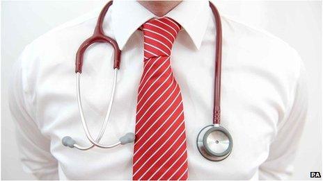 Doctor with stethoscope