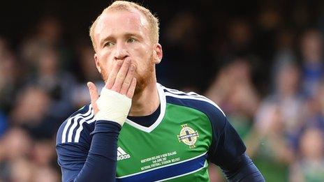 Liam Boyce took his prolific club form into the international arena scoring his first Northern Ireland goal against New Zealand on Friday night