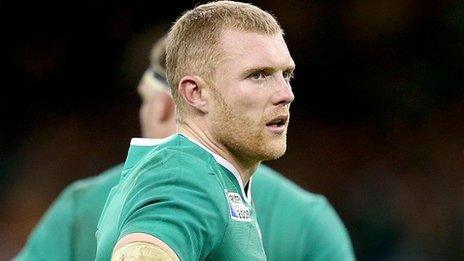 There was huge disappointment for Keith Earls and the Irish team