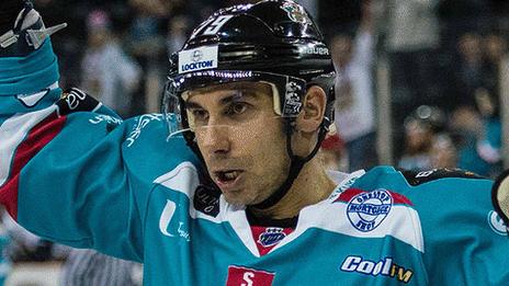 James Desmarais scored for the Belfast Giants