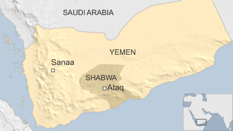 Map of Yemen