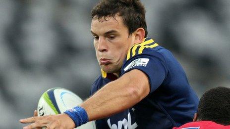 Highlanders back-row forward John Hardie