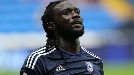 Cardiff City striker Kenwyne Jones