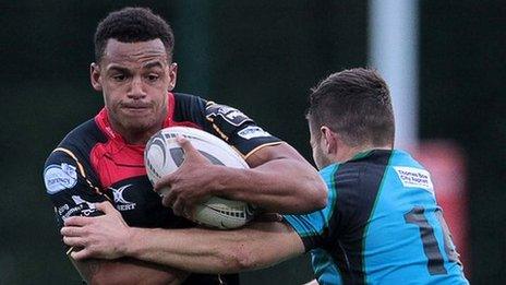 Ashton Hewitt takes on Nottingham