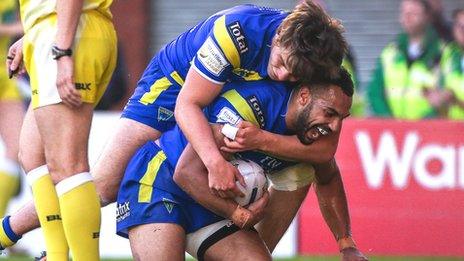 Warrington celebrate