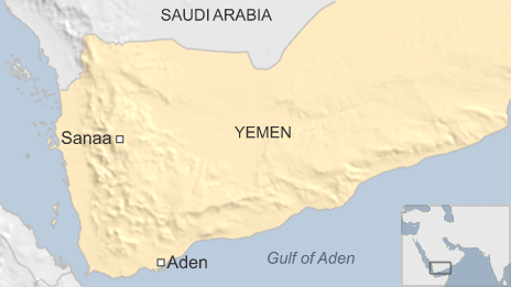 Map of Yemen