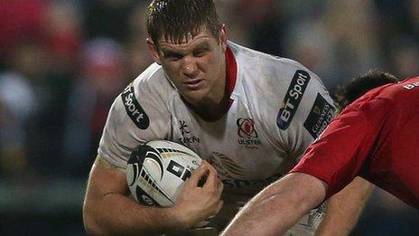 Chris Henry made a first appearance for Ulster in two months against Glasgow after recovering from a shoulder injury