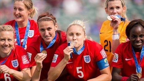 England women's football team