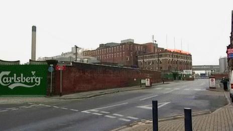 The former Tetley's brewery