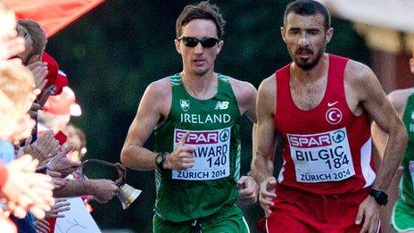 Kevin Seaward clocked a personal best in Berlin