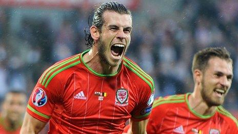Gareth Bale (left) and Aaron Ramsey (right)
