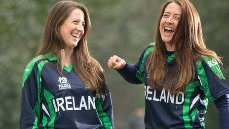 Cecelia and Isobel Joyce were key to a comfortable victory over Zimbabwe