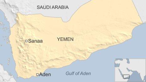 Map of Yemen