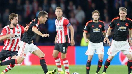 PSV v Manchester United