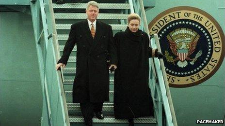 Bill and Hillary