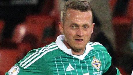 Northern Ireland midfielder Sammy Clingan