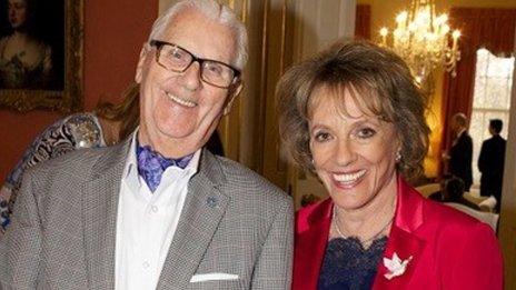 Bob Lowe and Dame Esther Rantzen