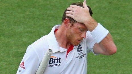 England's Ian Bell