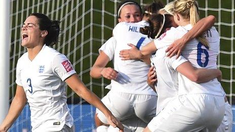 England at the Women's World Cup