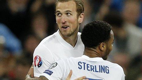 Harry Kane and Raheem Sterling