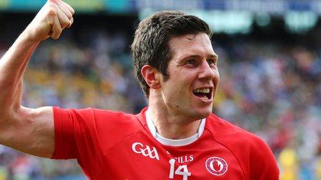 Tyrone senior football captain Sean Cavanagh