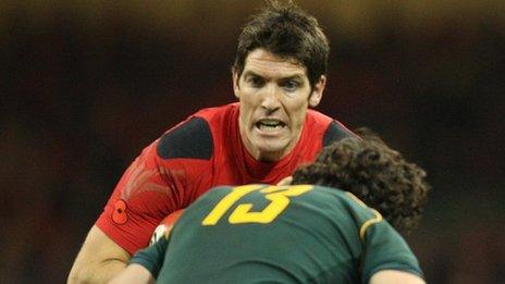 James Hook takes on South Africa in 2013