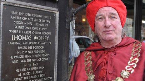 Brian Theodore Ralph as Cardinal Thomas Wolsey