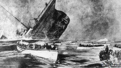 Titanic sinking