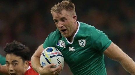 Luke Fitzgerald made his World Cup debut after missing the 2007 and 2011 tournaments