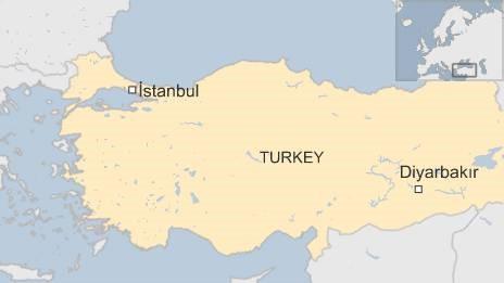 Map of Turkey